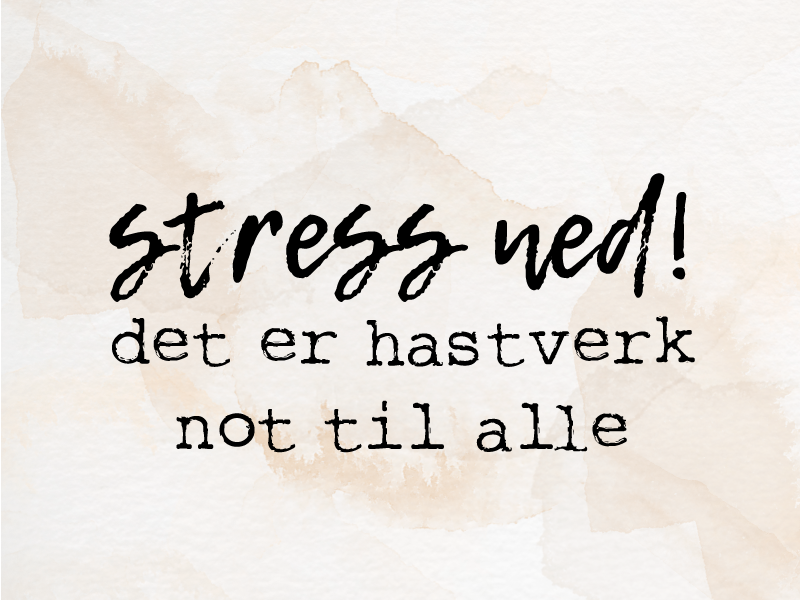 Vinyl teppich spruch stress dort ist genug für alle - TenStickers