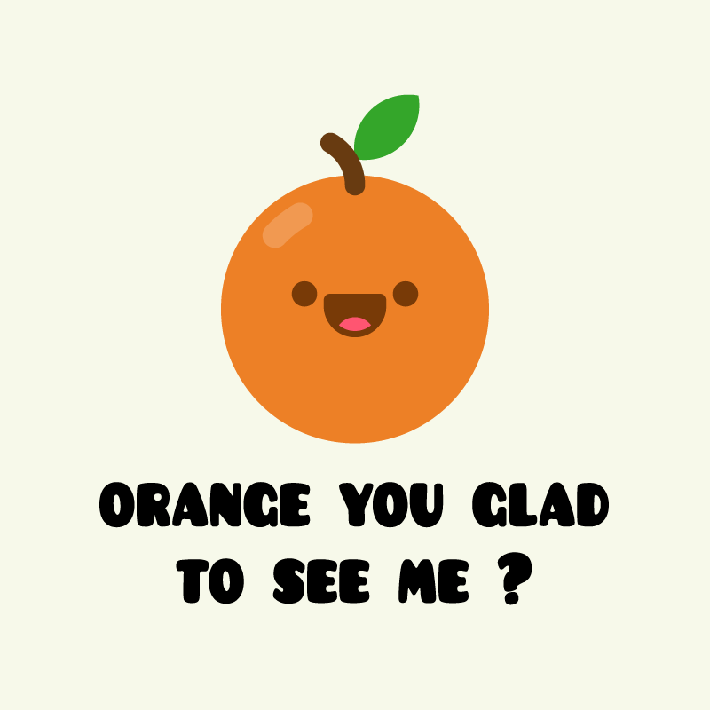 Vinyl teppich spruch lustiger spruch in orange - TenStickers