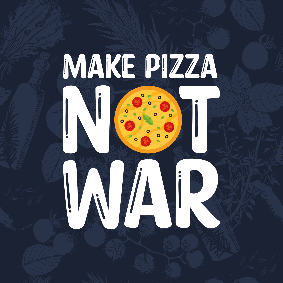 Vinyl teppich spruch lustige zitate über pizza - TenStickers
