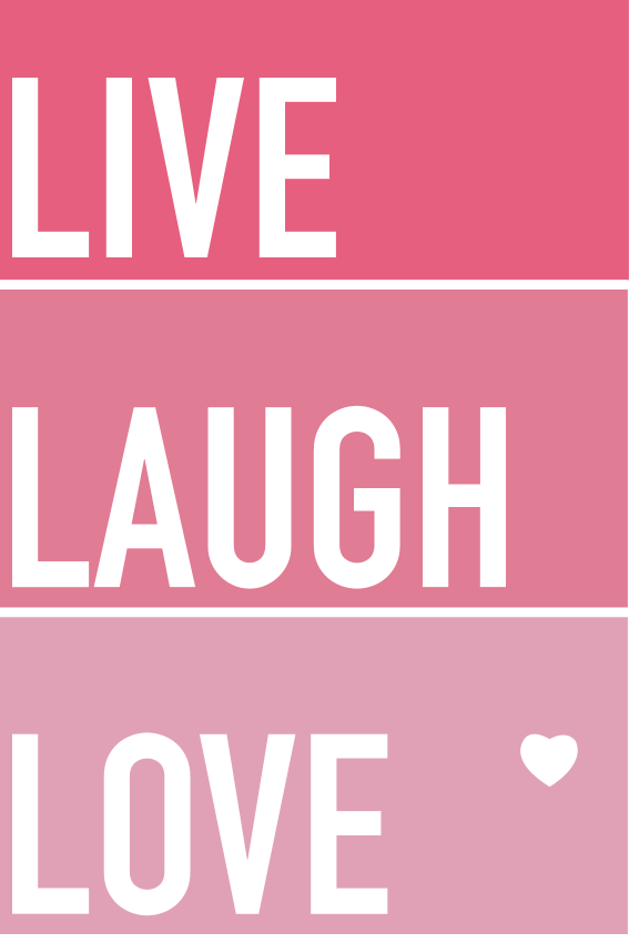 Vinyl teppich spruch einfache zitate pink - TenStickers
