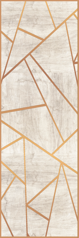 Vinyl teppich textur nussbaum holz geometrisches muster - TenStickers