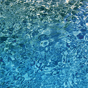 Vinyl teppich textur in realistischem blauwasser - TenStickers