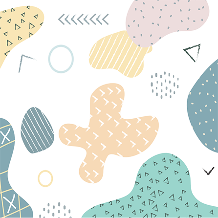 Vinyl teppich geometrisch grunge muster - TenStickers