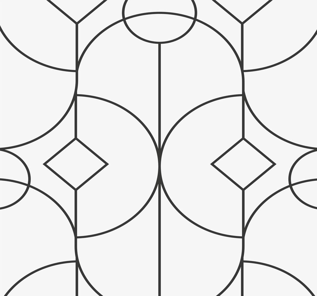 Vinyl teppich weiß klassisches elegantes muster - TenStickers