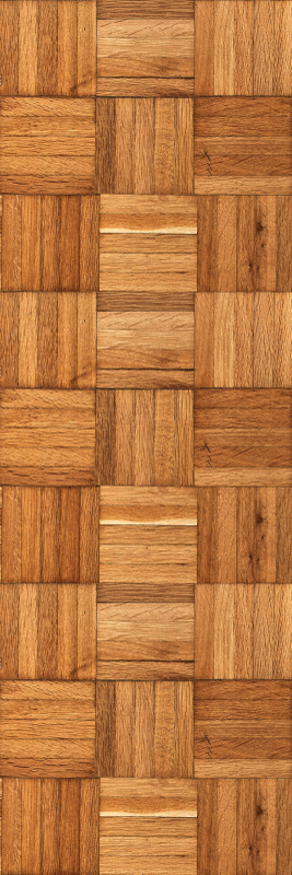 Vinyl teppich braun mit nahtlosem holzfliesenmuster - TenStickers
