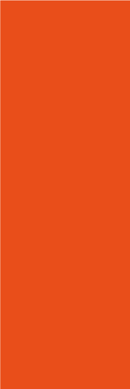 Vinyl teppich orange in strahlendem orange - TenStickers