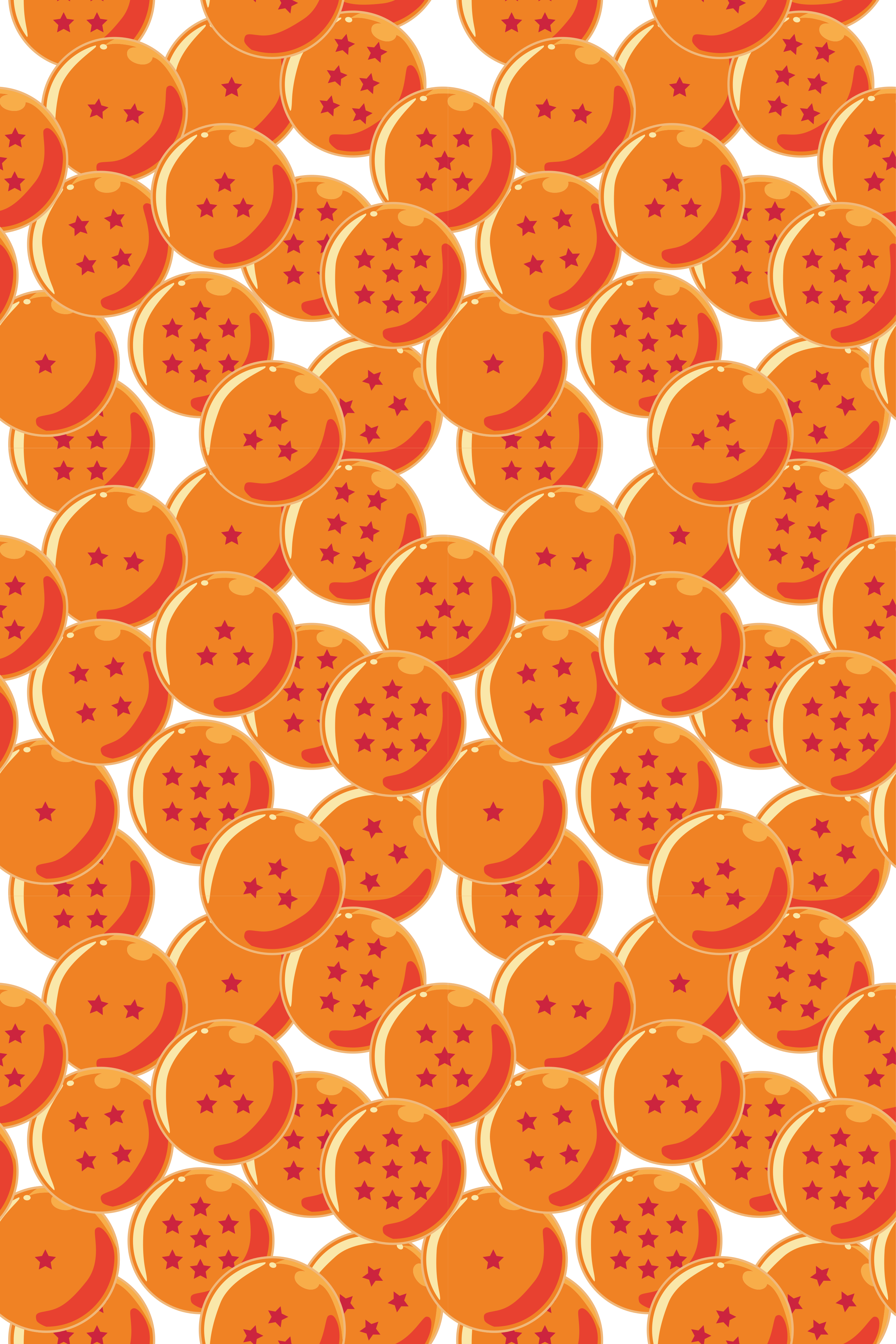 Vinyl teppich orange drachenbälle - TenStickers