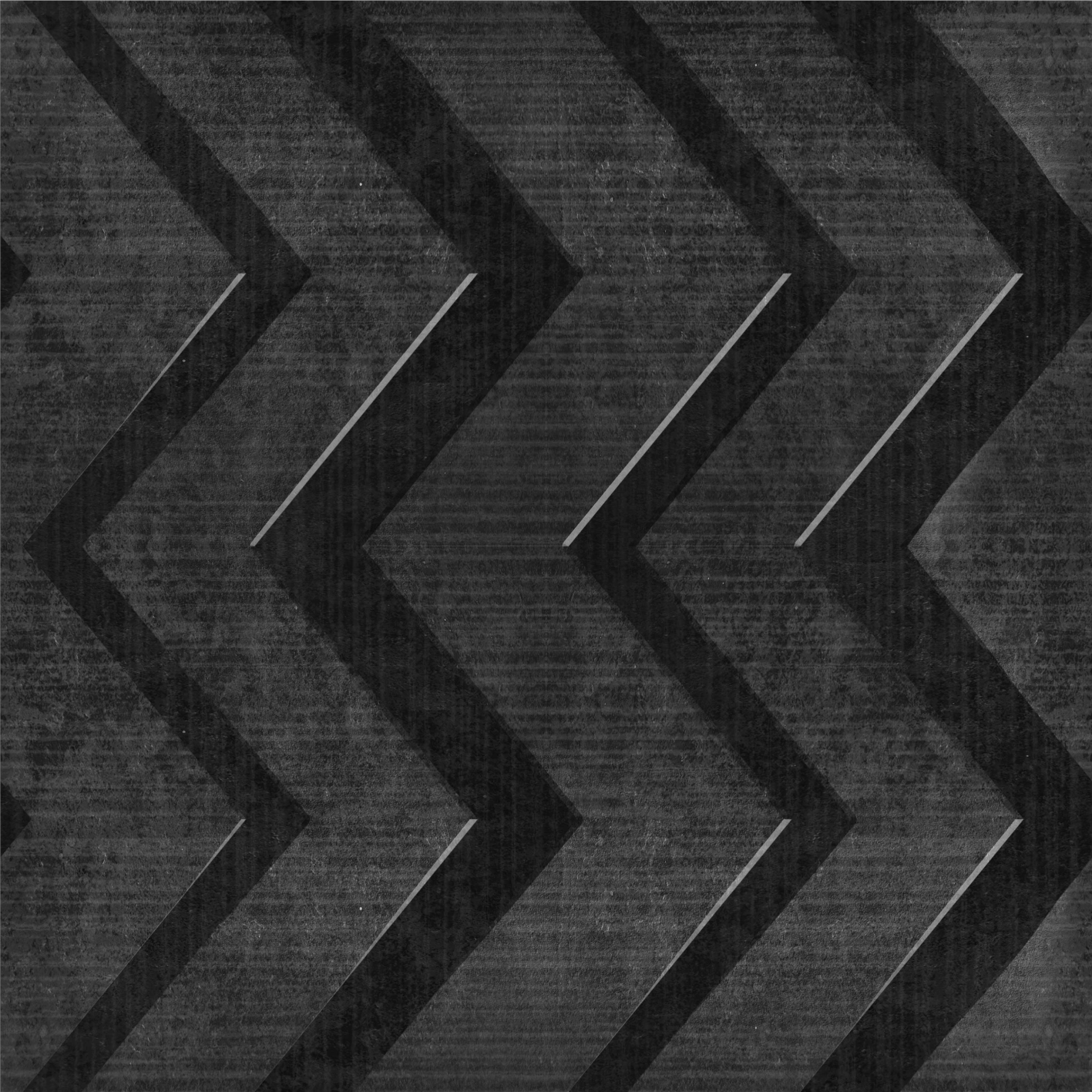 Vinyl teppich schwarz mit schwarzen stahlstreifen - TenStickers
