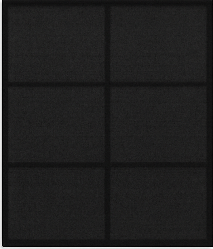 Vinyl teppich schwarz modernes blockmuster - TenStickers
