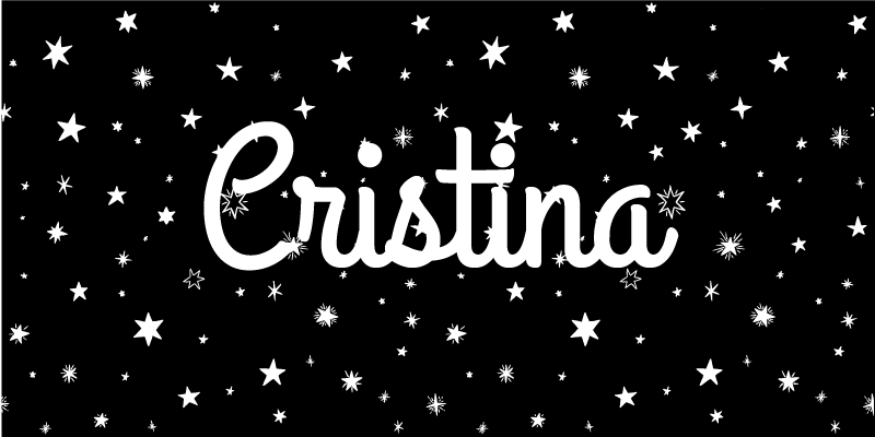 Sternennacht vinyl teppich anpassbar mit namen - TenStickers