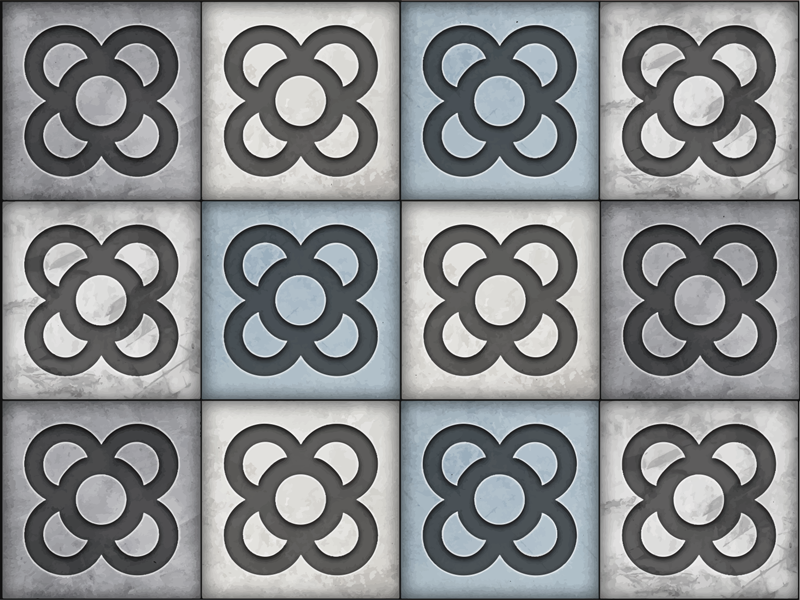 Barcelona vinyl fliesen modernen vinyl teppich - TenStickers