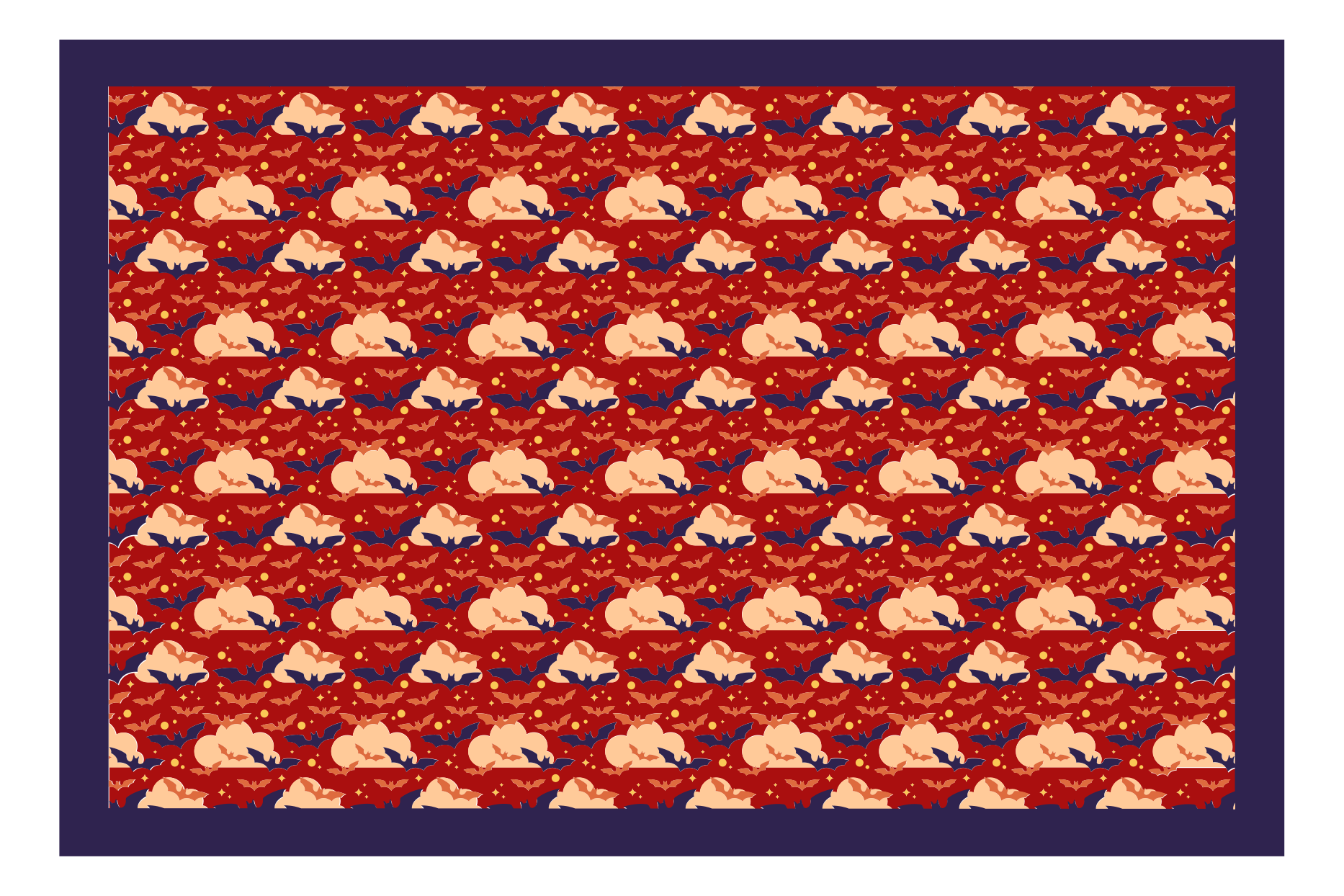 Vinyl Teppich Tiere safari-abenteuer - TenStickers