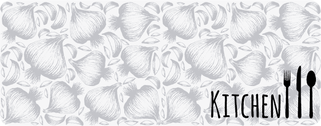 Vinyl Teppich Küche küchengerät abbildung - TenStickers