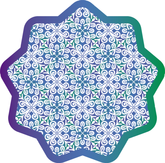 Vinyl Teppich Fliesenoptik Weihnachtsmuster - TenStickers