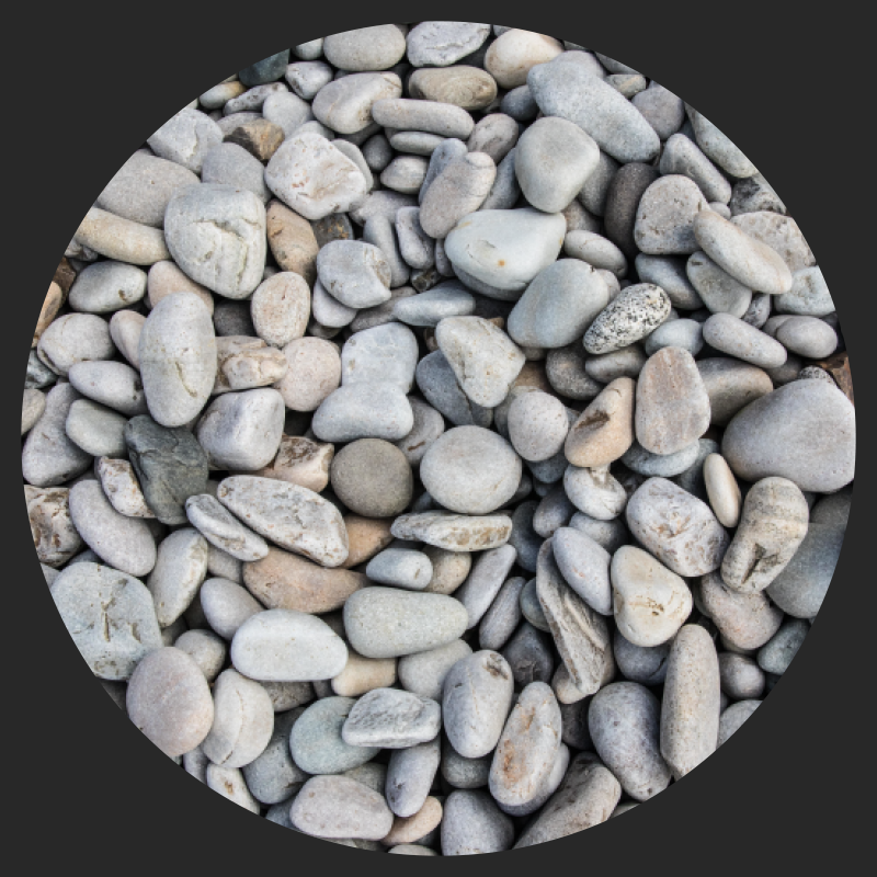 Vinyl Teppich Textur kieselsteinstruktur - TenStickers