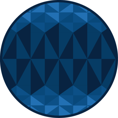 Vinyl Teppich geometrisch geometrisches kreisförmiges design - TenStickers