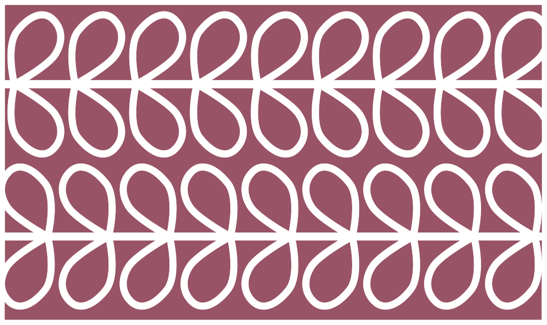 Vinyl teppich geometrisch mit abstraktem blattmuster - TenStickers