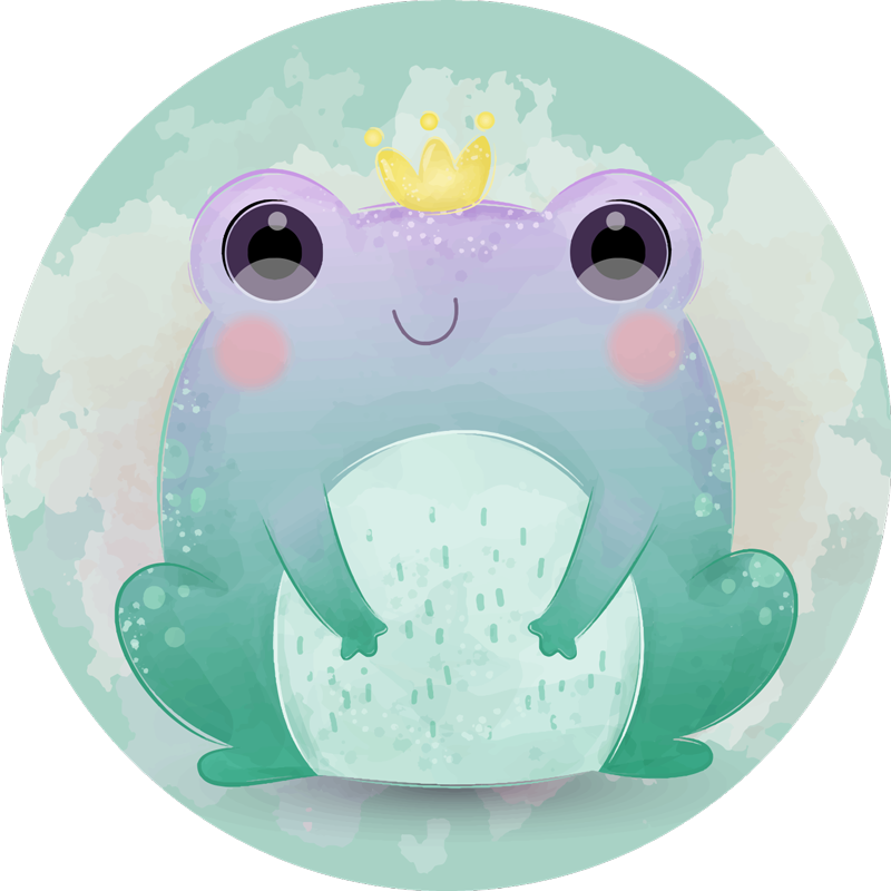 Vinylteppich kindlich cartoon-wasserfreunde - TenStickers