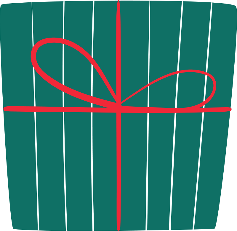 Vinyl Teppich gestreift grün rote streifen - TenStickers