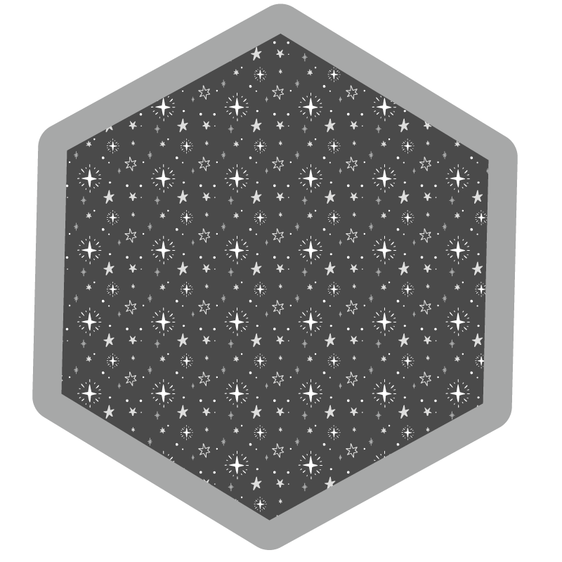 Vinyl Teppich Sterne himmlisches muster - TenStickers