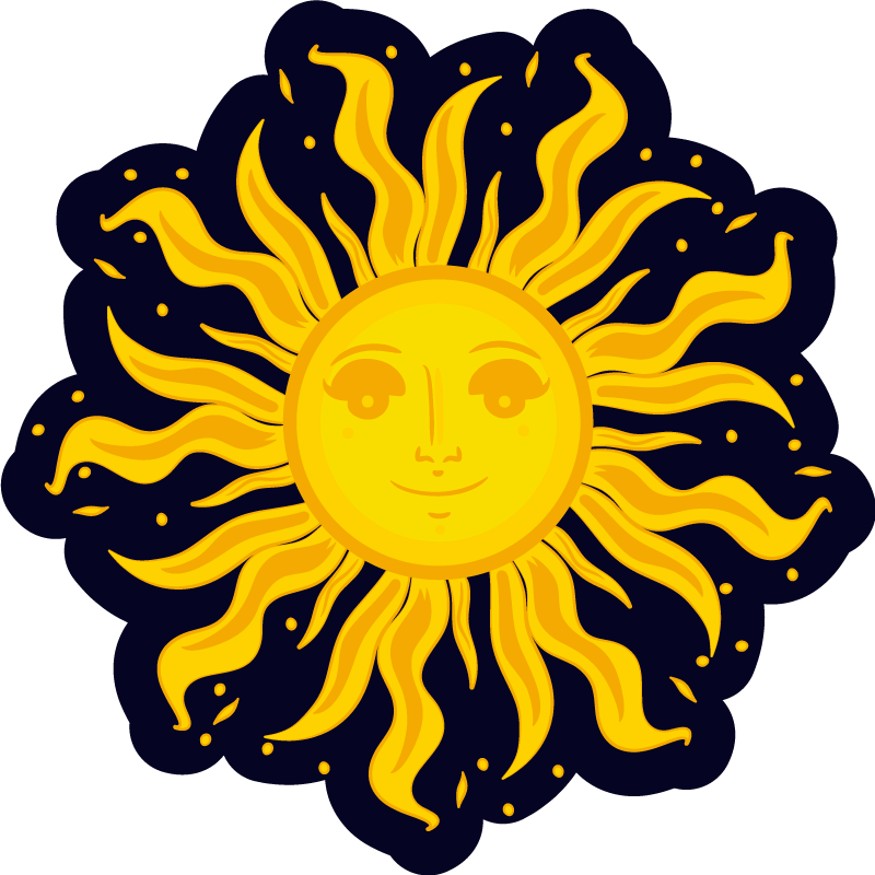 Vinyl Teppich Natur sonniges gemüt - TenStickers