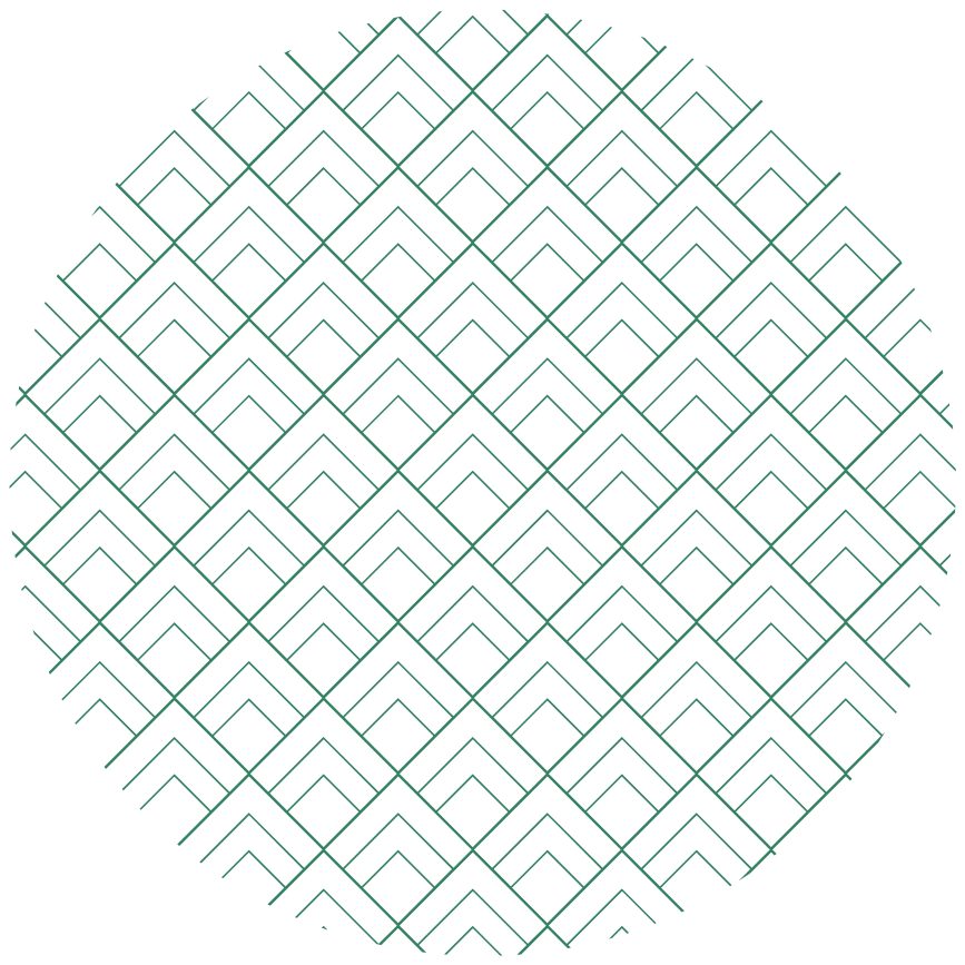 Vinyl Teppich geometrisch Überlagerung geometrischer linien - TenStickers