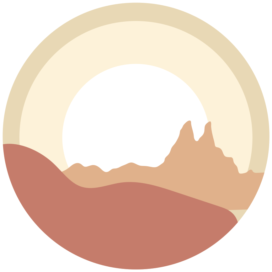 Vinyl Teppich Natur minimalistische landschaft - TenStickers