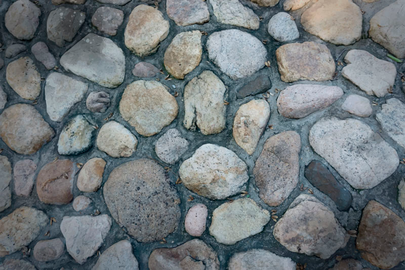 Vinyl Teppich Bad griechische Steine - TenStickers