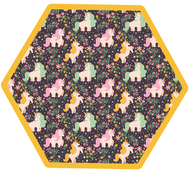 Vinylteppich kindlich fabelwesen-spielplatz - TenStickers