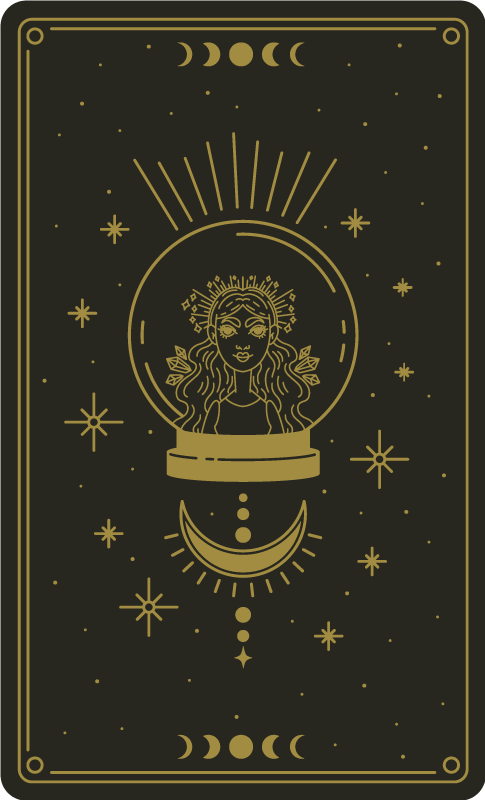 Vinyl Teppich Mandala himmlisches Ornament - TenStickers