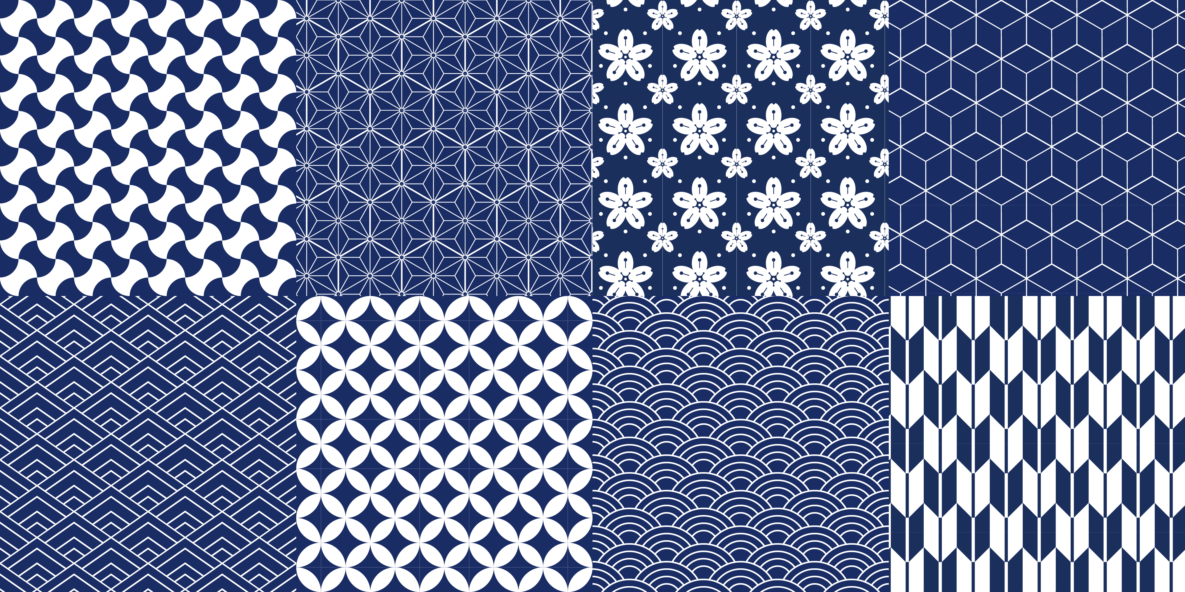 Vinyl Teppich geometrisch geometrisches fliesenensemble - TenStickers