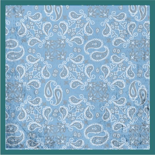 Vinyl Teppich Fliesenoptik paisley-fliesenmuster - TenStickers