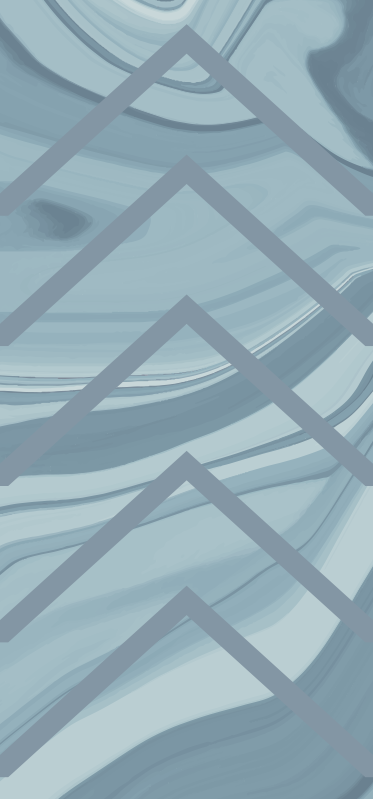 Vinyl Teppich Marmor stilvolle blaue wellen - TenStickers