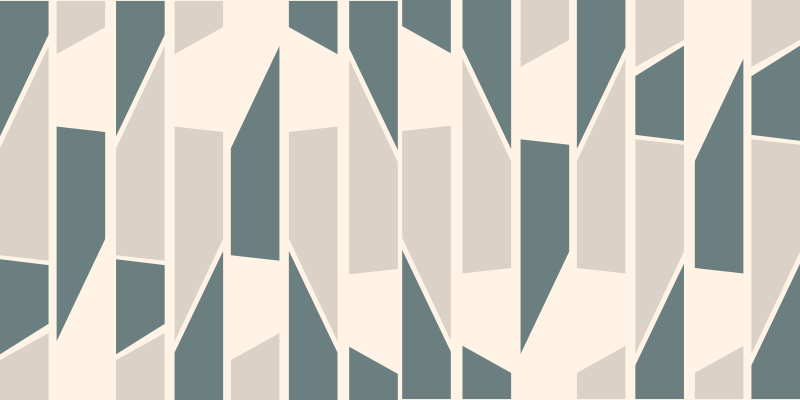 Vinyl Teppich geometrisch abstrakte winkel - TenStickers