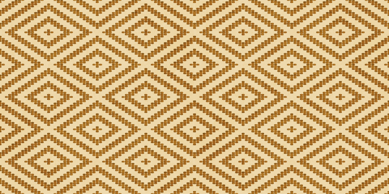 Vinyl Teppich geometrisch diamantstruktur-stil - TenStickers