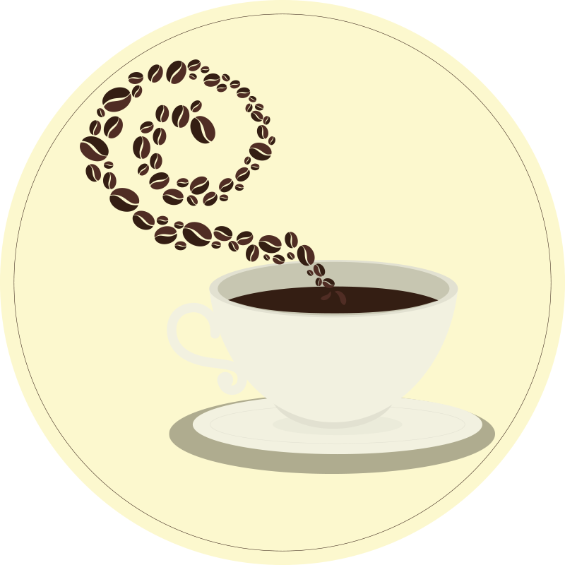 Vinyl Teppich Küche kaffee-aroma-bilder - TenStickers