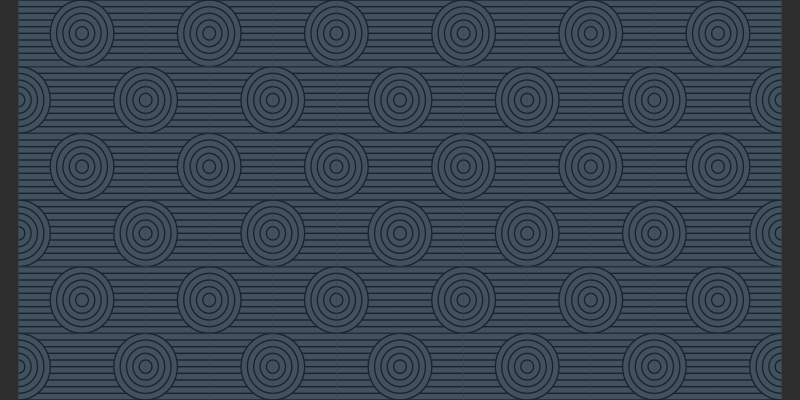 Vinylteppich geometrisch Geometrische kreise und linien - TenStickers