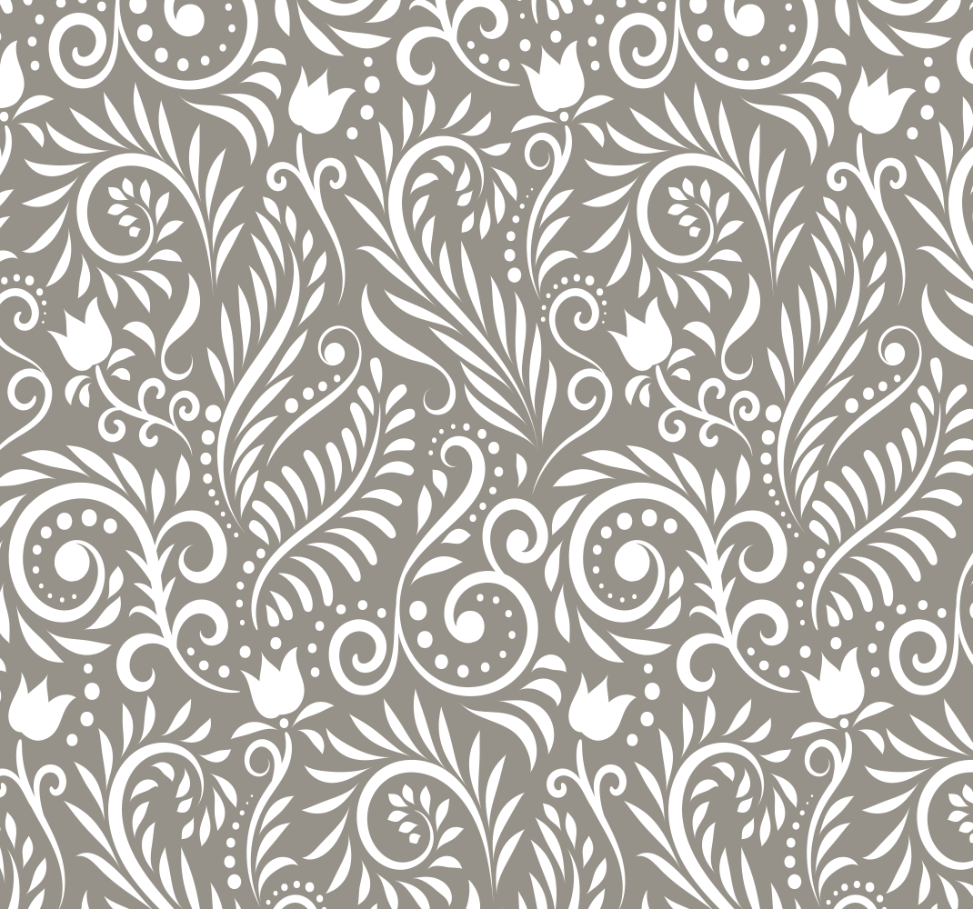 Vinyl Teppich Blumen paisley-eleganz - TenStickers
