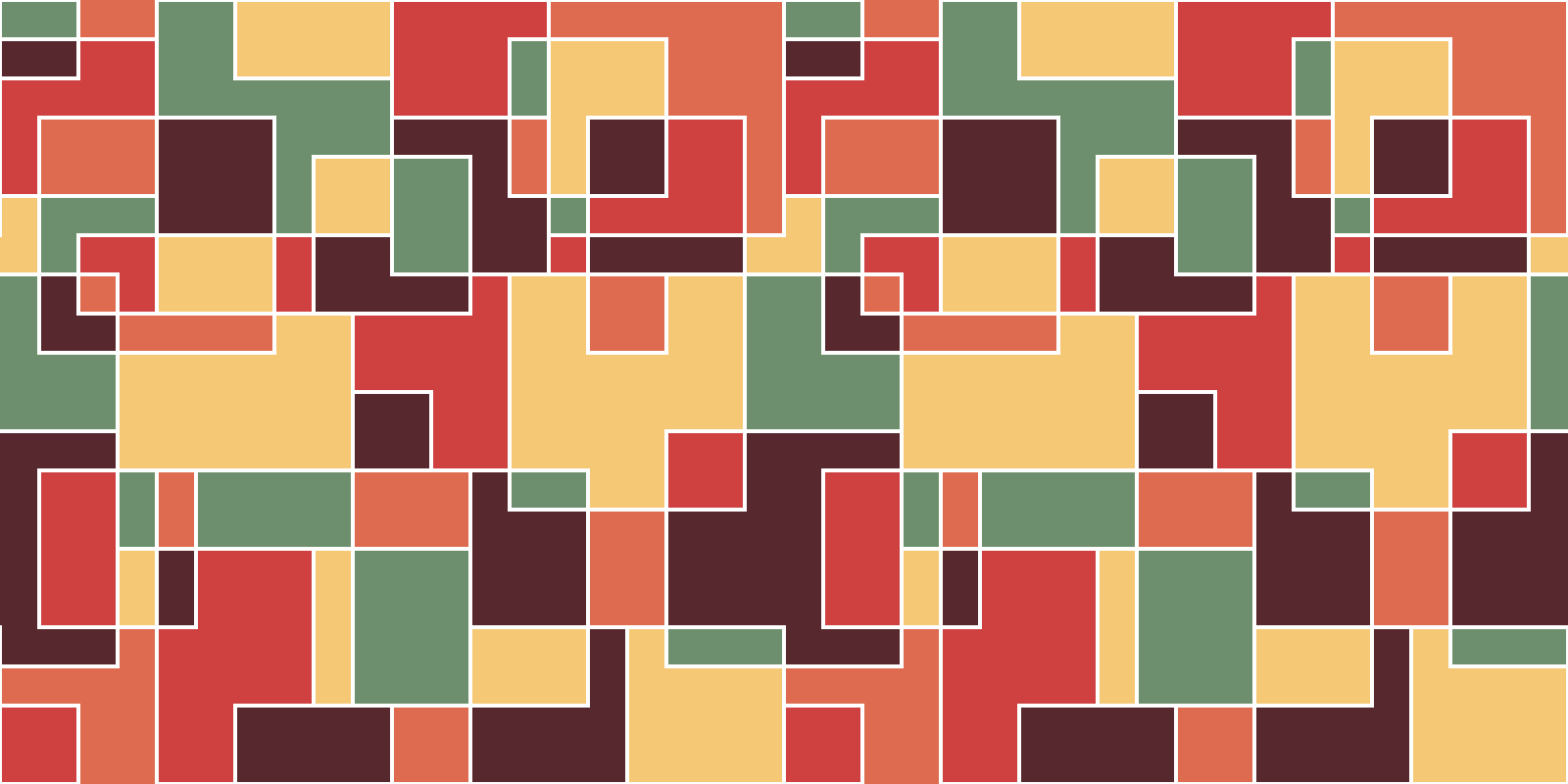 Vinyl Teppich geometrisch bunte abstrakte - TenStickers