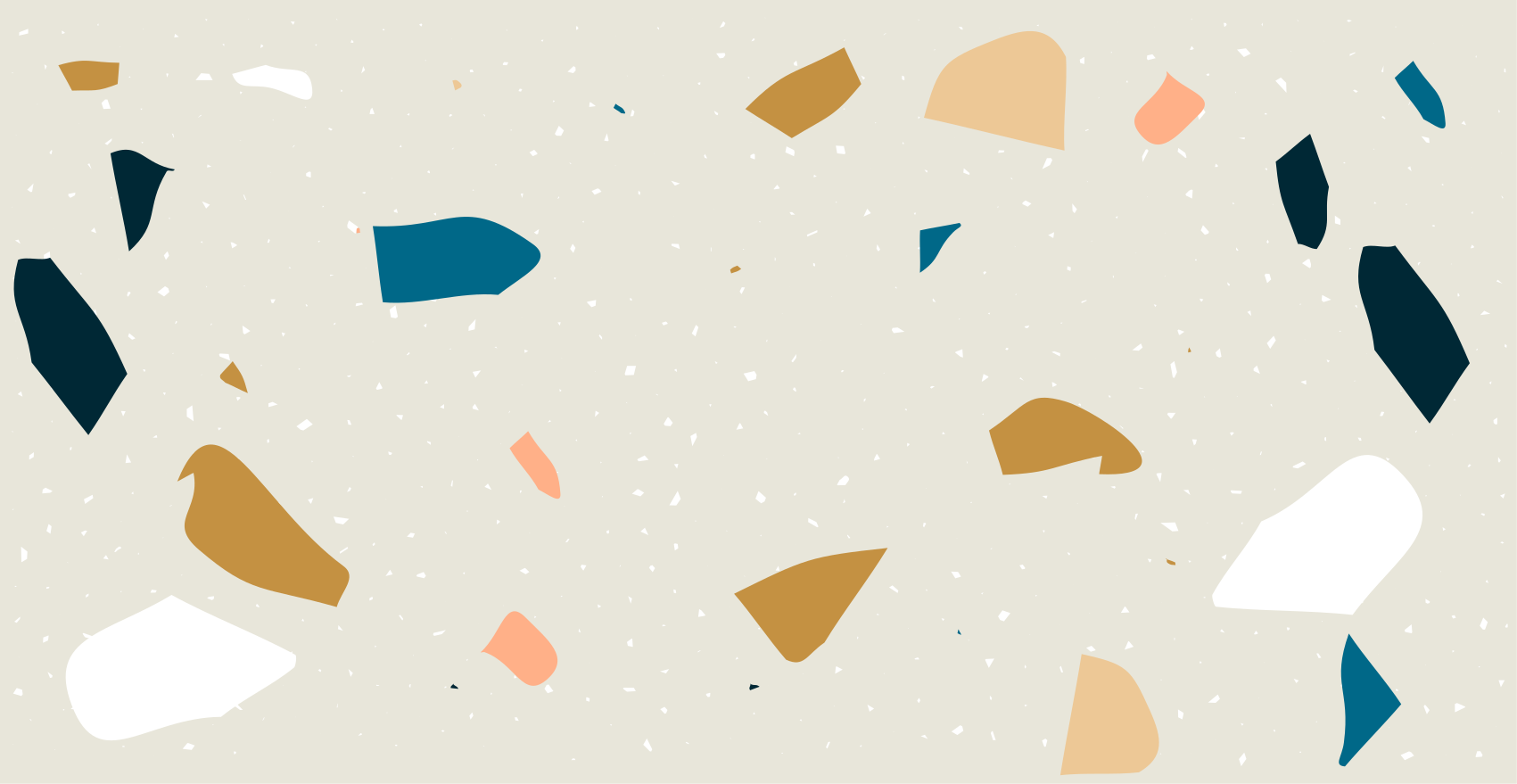 Vinyl Teppich geometrisch terrazzo-spritzer - TenStickers