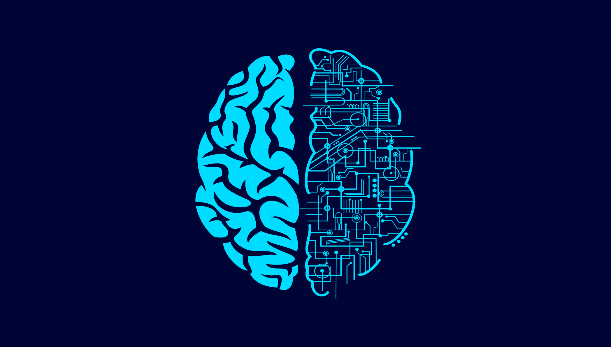 Vinyl Teppich modern zerebraler kontrast - TenStickers