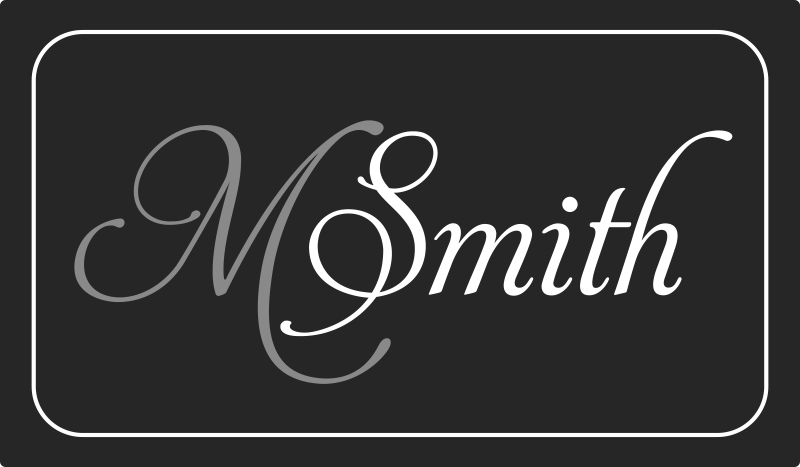 Vinyl Teppich modern schicker Name - TenStickers