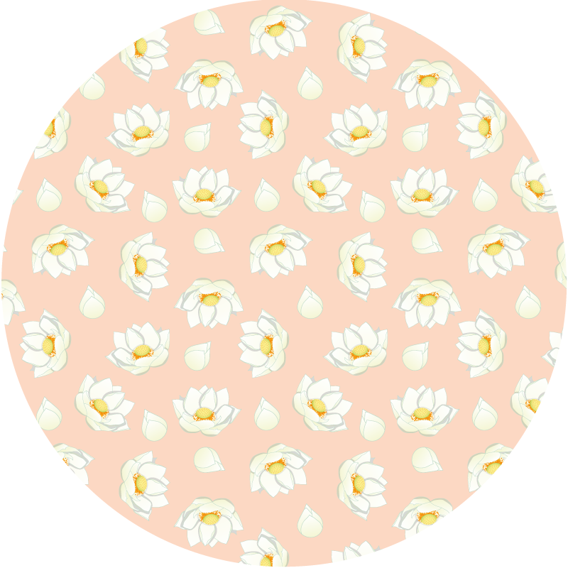 Vinyl Teppich Blumen blumenblüte - TenStickers