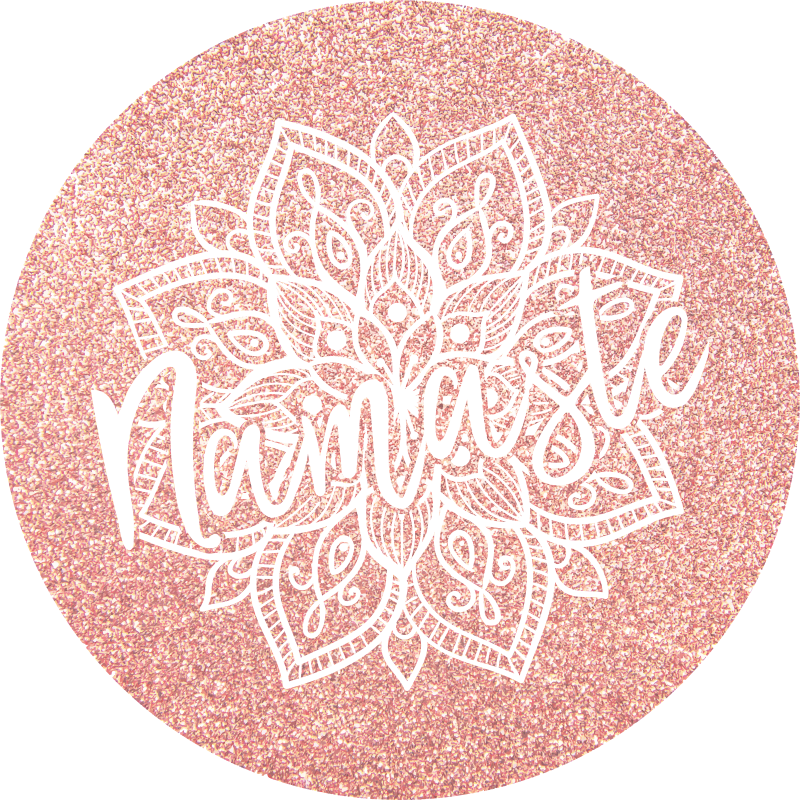 Vinyl Teppich Mandala Namaste - TenStickers