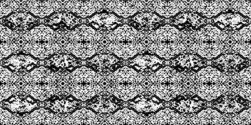 Vinyl Teppich Tiermuster rissig, monochrom - TenStickers