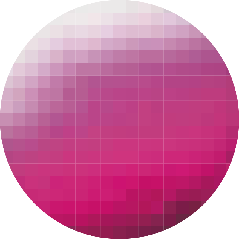 Vinyl Teppich minimalistisch farbverlaufskugel - TenStickers