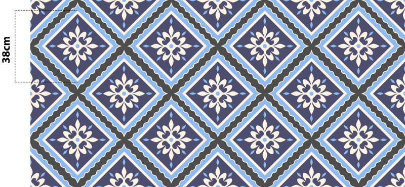 Vinyl Teppich Küche Grau - TenStickers