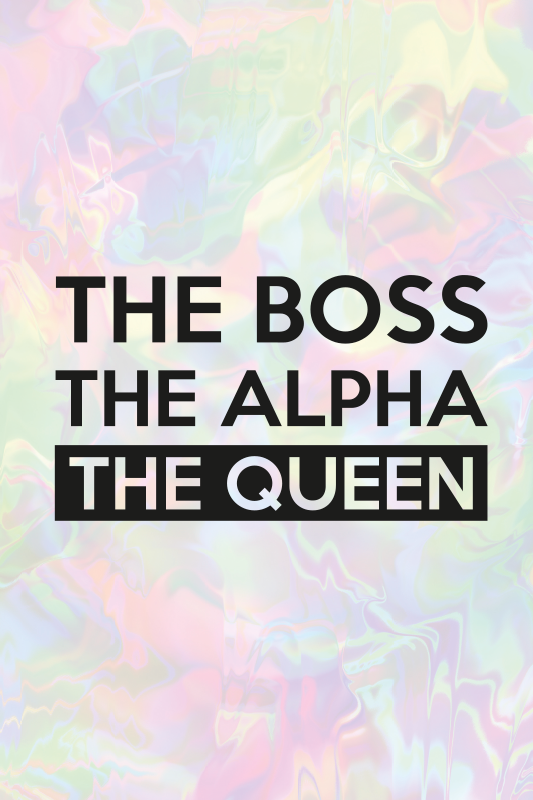 Vinyl teppich mit namen und persönlicher motivationsphrase - TenStickers