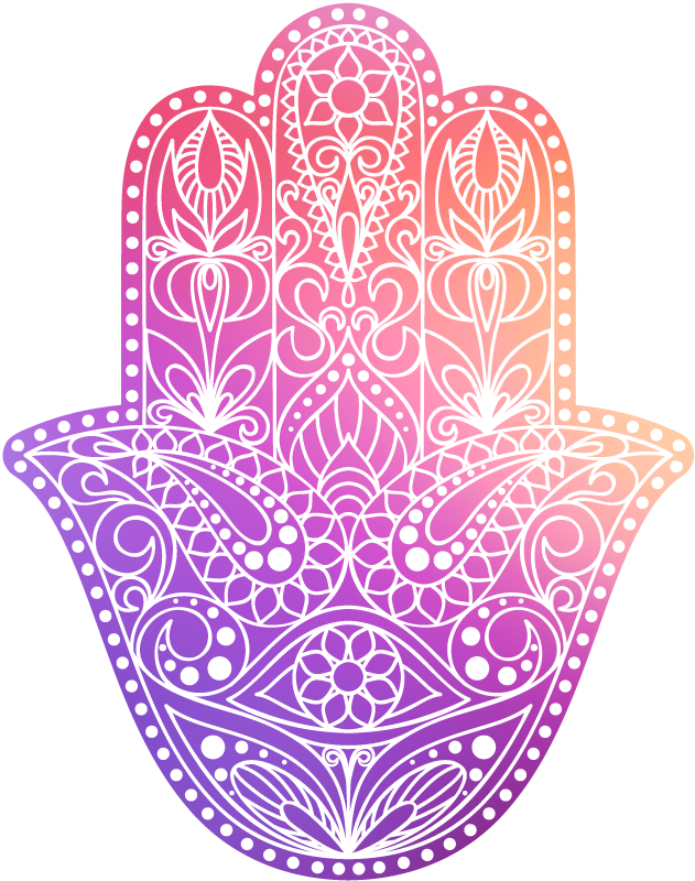 Vinyl teppich mandala handdesign - TenStickers