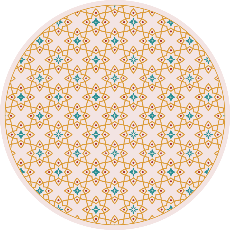 Vinyl Teppich Küche lebendige mosaikanordnung - TenStickers